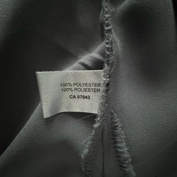 Violet + Claire - Grey Long Sleeve Button up Blouse / Shirt - Picture 11 of 12